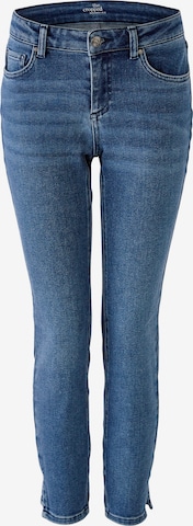 OUI Skinny Jeans in Blauw: voorkant