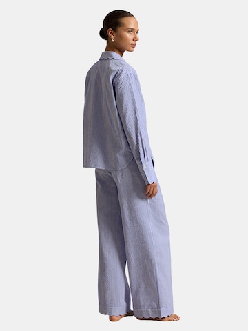 Pyjama ' Scallop Seersucker ' Polo Ralph Lauren en bleu