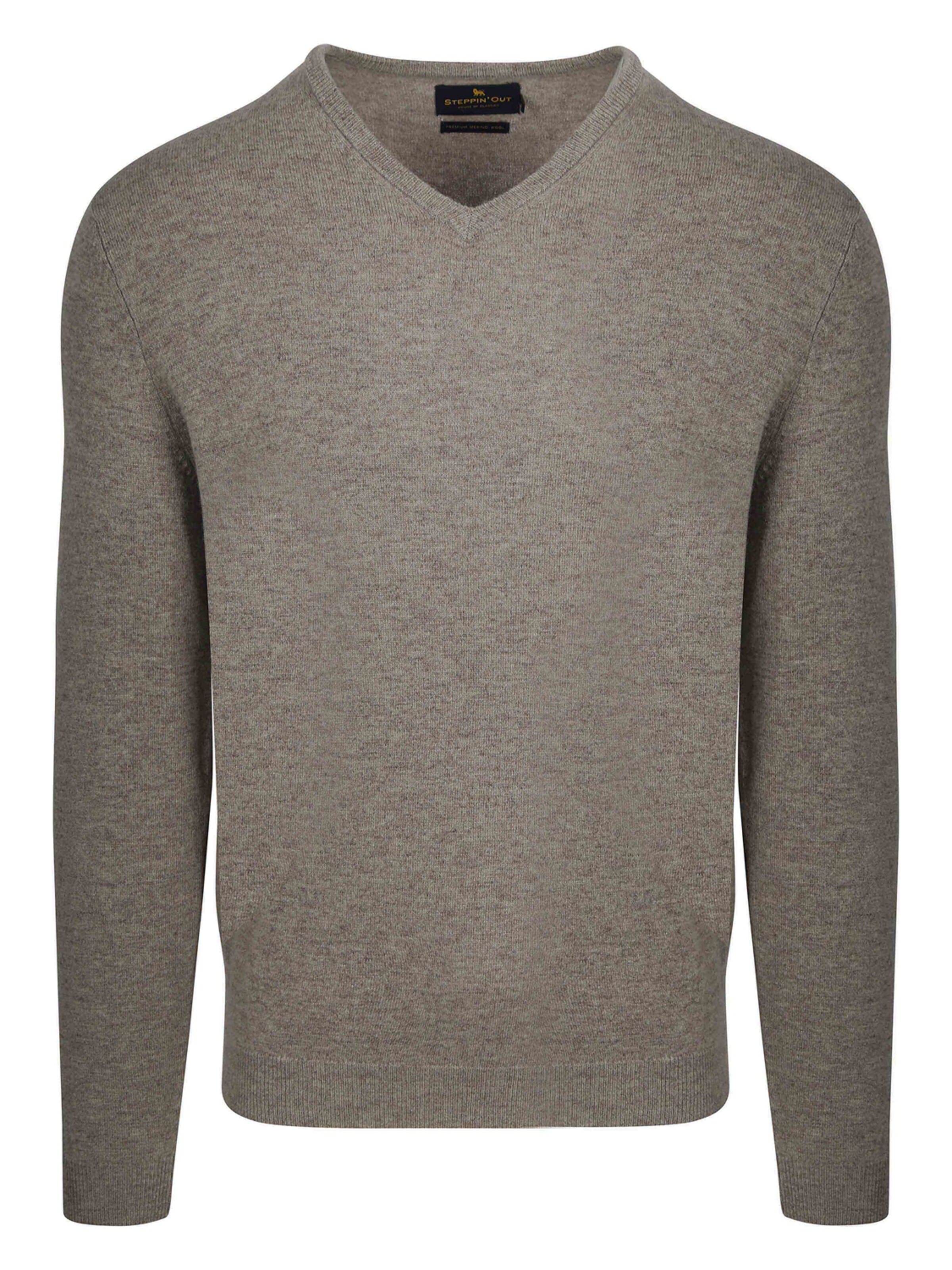 Pull-over Steppin' out en gris : devant