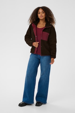 Love Copenhagen Fleecejakke 'Vigga' i brun