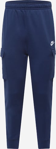 Nike Sportswear Cargo trousers 'Club' in Blue: front