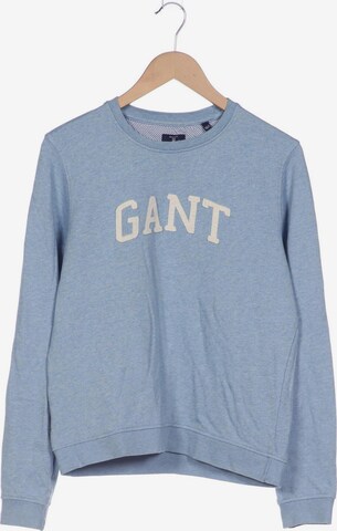 GANT Sweatshirt & Zip-Up Hoodie in XL in Blue: front