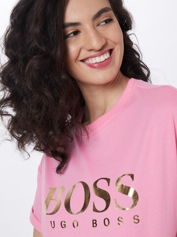 BOSS Orange Shirt 'Evina' in Pink