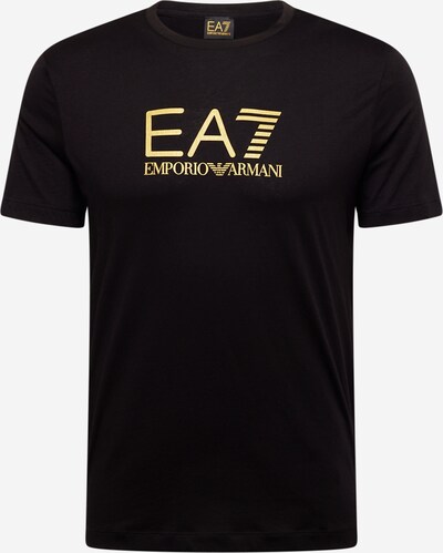 EA7 Emporio Armani Bluser & t-shirts i gul / sort, Produktvisning