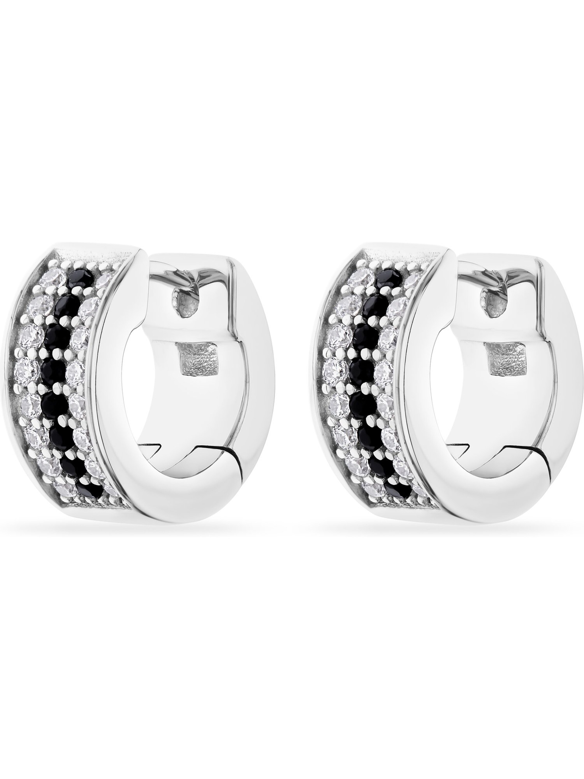 JETTE Ohrringe in Silber: Vorderseite