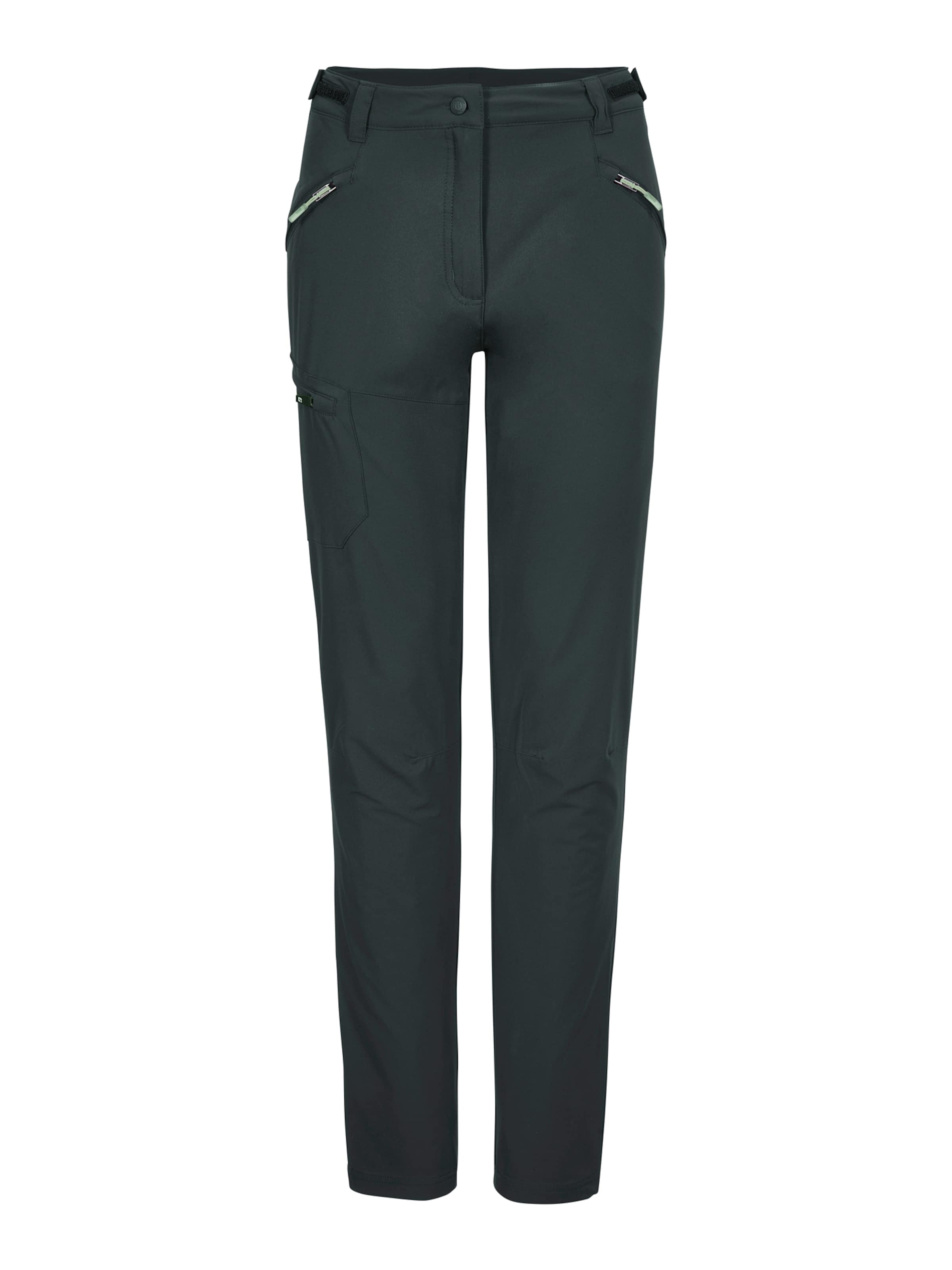 KILLTEC Szabványos Kültéri nadrágok - zöld: elől