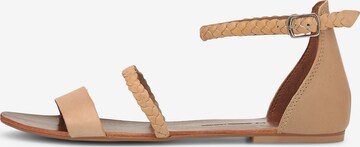 COX Sandale in Beige: predná strana