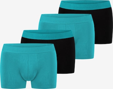 Bruno Banani Boxershorts 'Flowing' in Blau: Vorderseite
