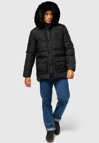 STONE HARBOUR Winterjacke 'Mironoo' in Schwarz