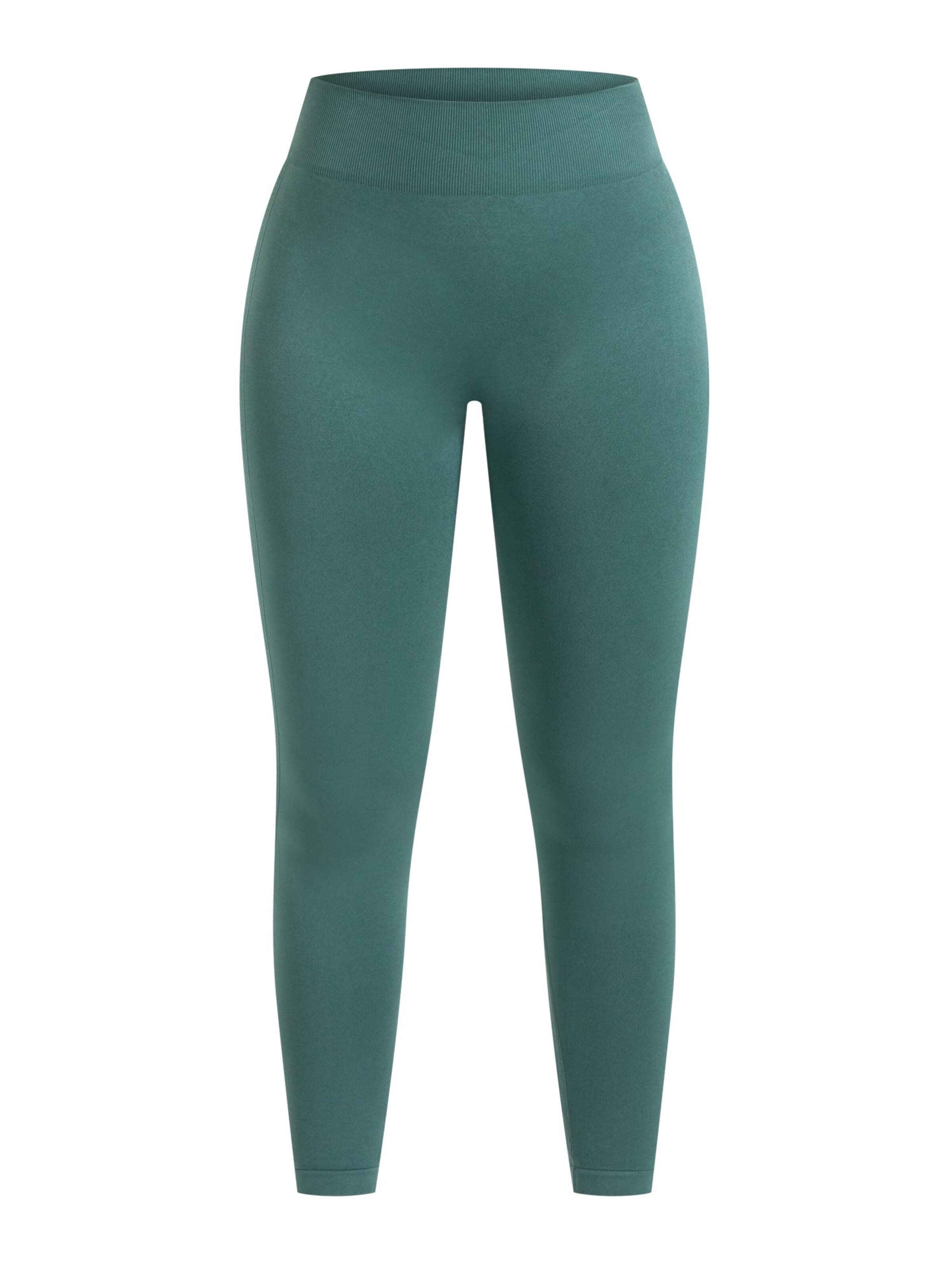 Smilodox Cetrina Seamless Scrunch Leggings in Grün: Vorderseite