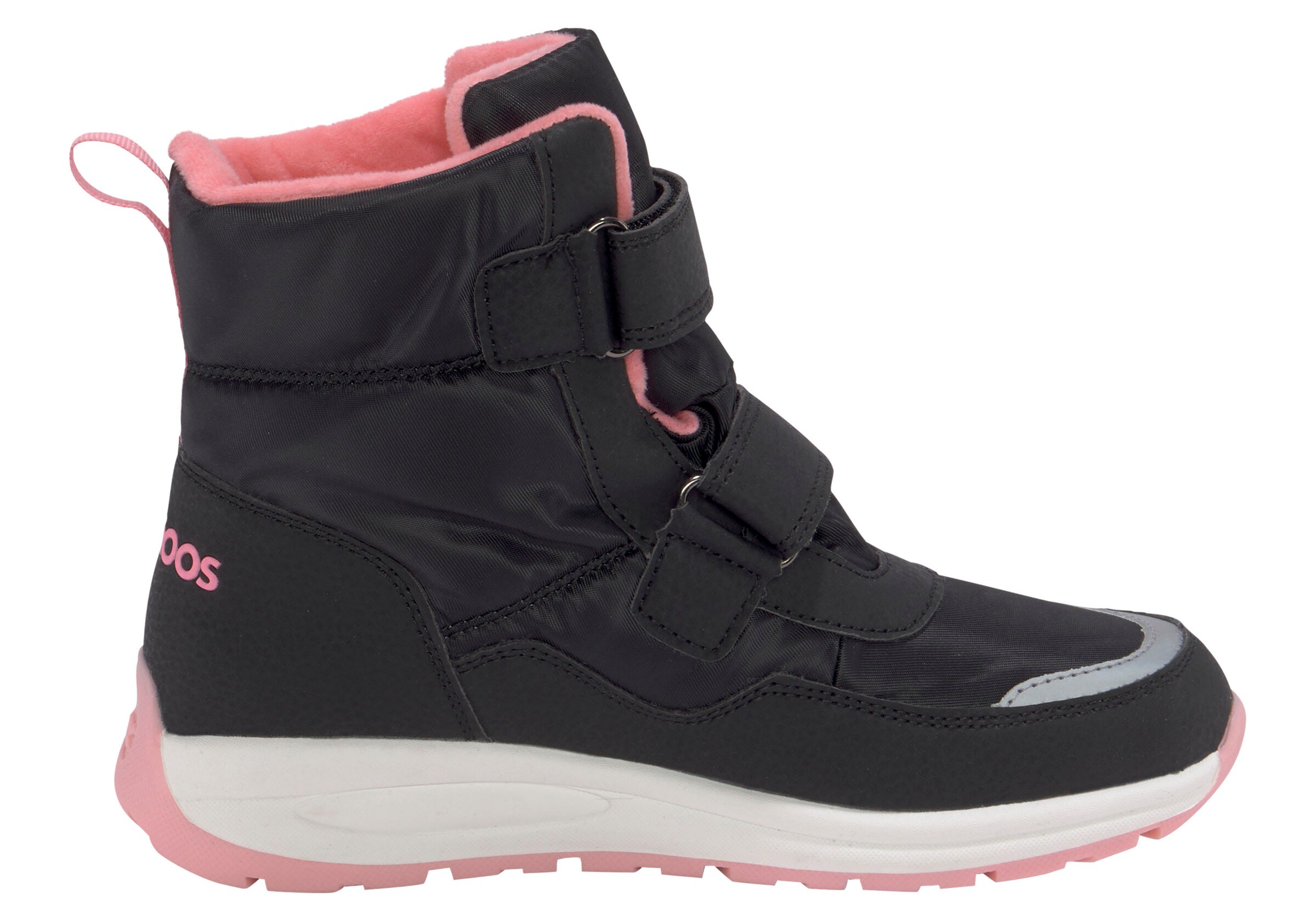KangaROOS Snowboots in Schwarz