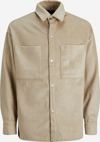 JACK & JONES Демисезонная куртка в Бежевый: спереди