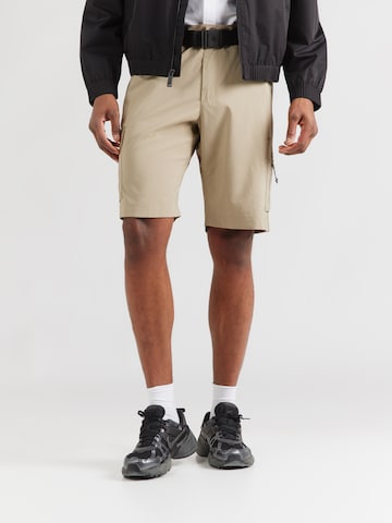 COLUMBIAregular Hlače za vanjske uvjete 'Silver Ridge™' - bež boja: prednji dio