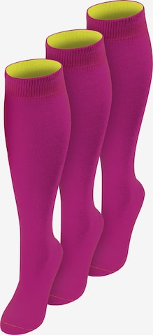 normani Kniestrümpfe in Pink: Vorderseite