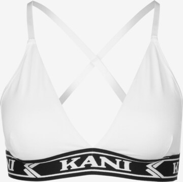 Karl Kani Bra in White: front
