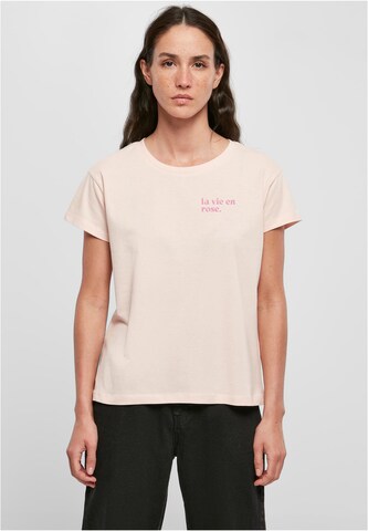 Days Beyond Shirt 'La Vie En Rose' in Roze: voorkant