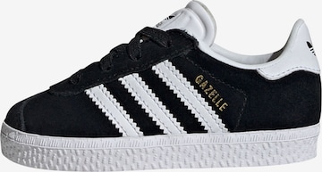 ADIDAS ORIGINALS Кроссовки 'Gazelle' в Черный: спереди