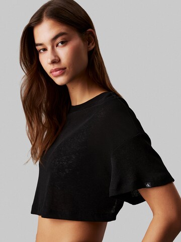 T-shirt Calvin Klein Swimwear en noir
