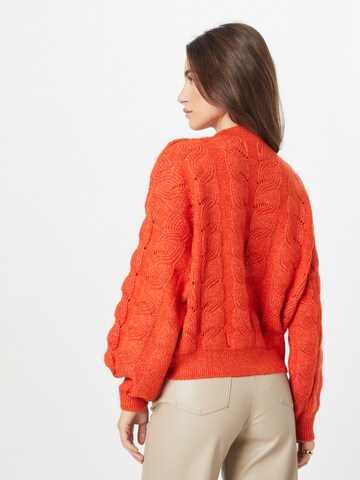 Pullover 'TANAYA' di PIECES in rosso