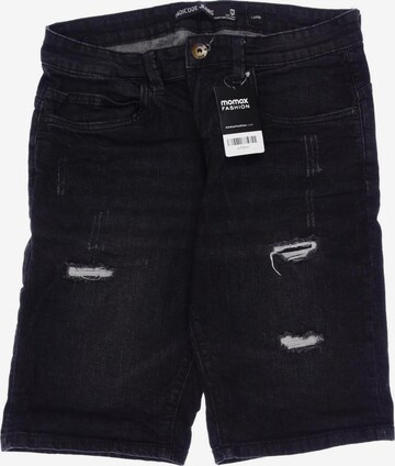INDICODE JEANS Shorts in 34 in Black: front