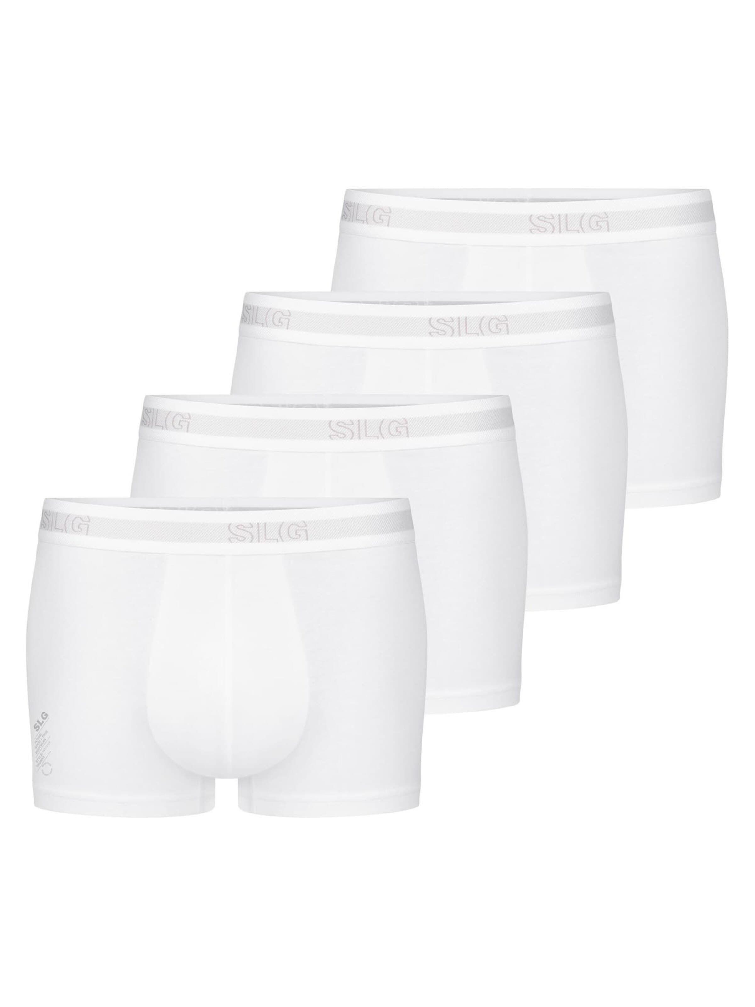 SLOGGI Boxershorts 'SLG Base'‌‌‌‌‌‌‌‌ in Weiß: Vorderseite