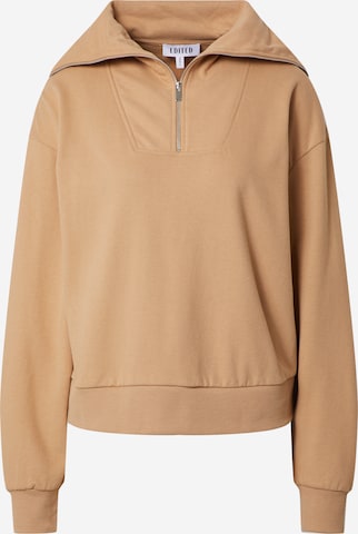 EDITED Collegepaita 'Fionn' värissä ruskea: etupuoli