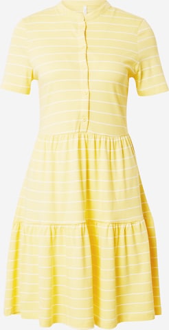 ONLY فستان صيفي 'May' بلون أصفر: الأمام