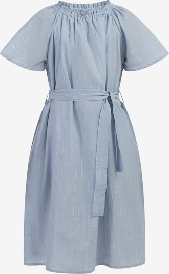 DREIMASTER Robe en bleu clair / blanc, Vue avec produit