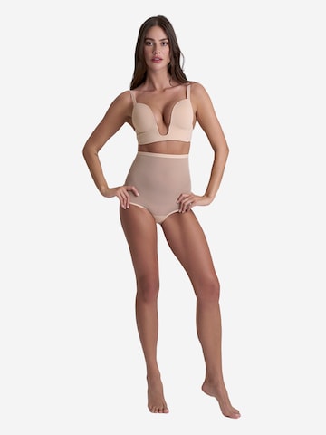 Bye Bra Shapingslip 'Forming Tulle High Waist Brief' in Beige