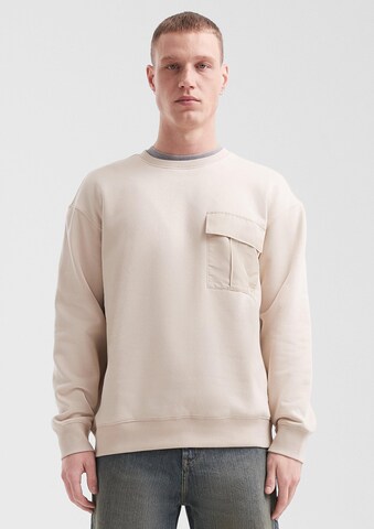QS Sweatshirt in Beige: Vorderseite