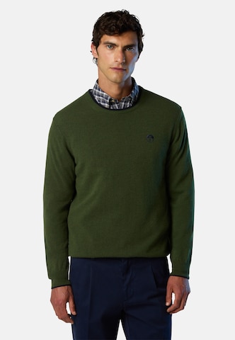 Pull-over North Sails en vert : devant