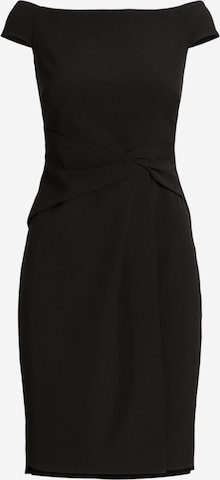 Robe de cocktail Lauren Ralph Lauren en gris : devant