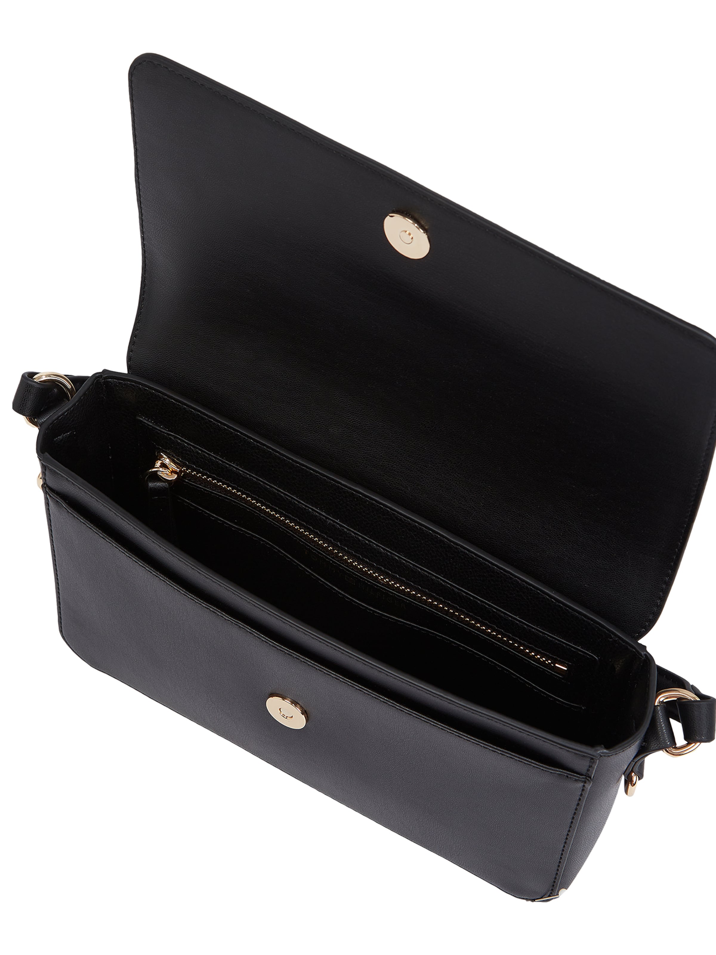 TOMMY HILFIGER Shoulder bag 'Distinct' in Black