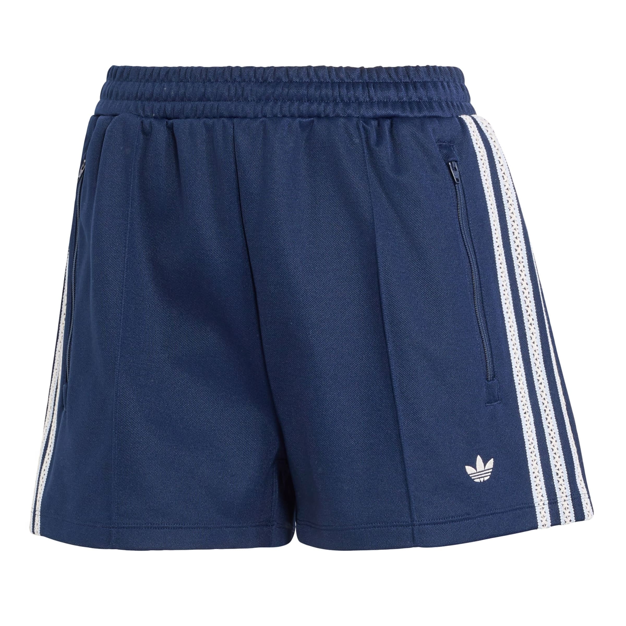 ADIDAS ORIGINALS Broek 'Summer Glow' in de kleur Navy / Wit, Productweergave