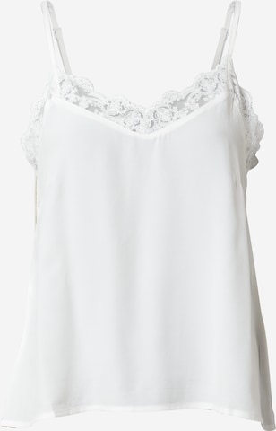 NAF NAF Top 'HORA' in White: front