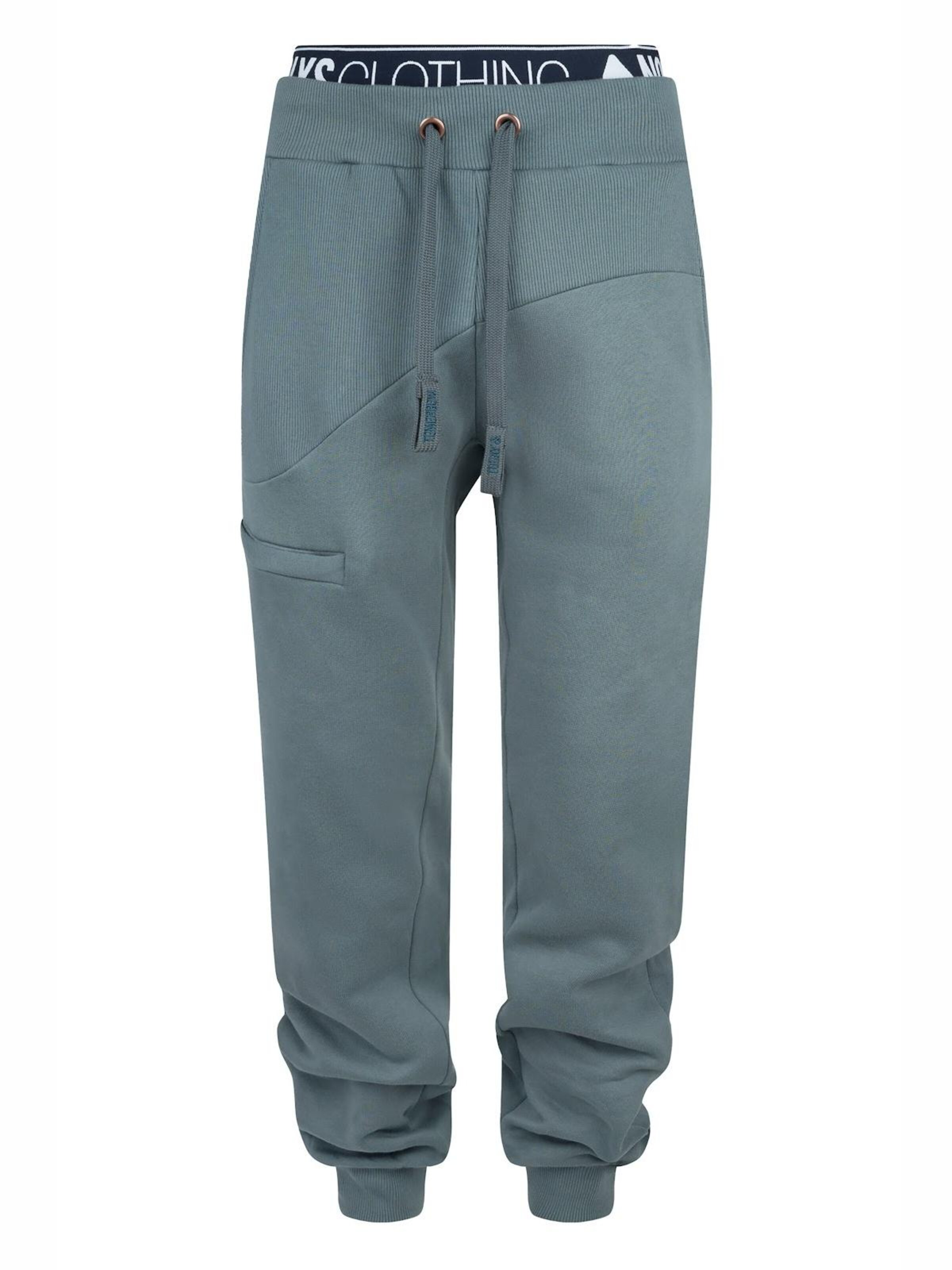 NOORLYS Regular Workout Pants 'STIEFBUCK' in Blue