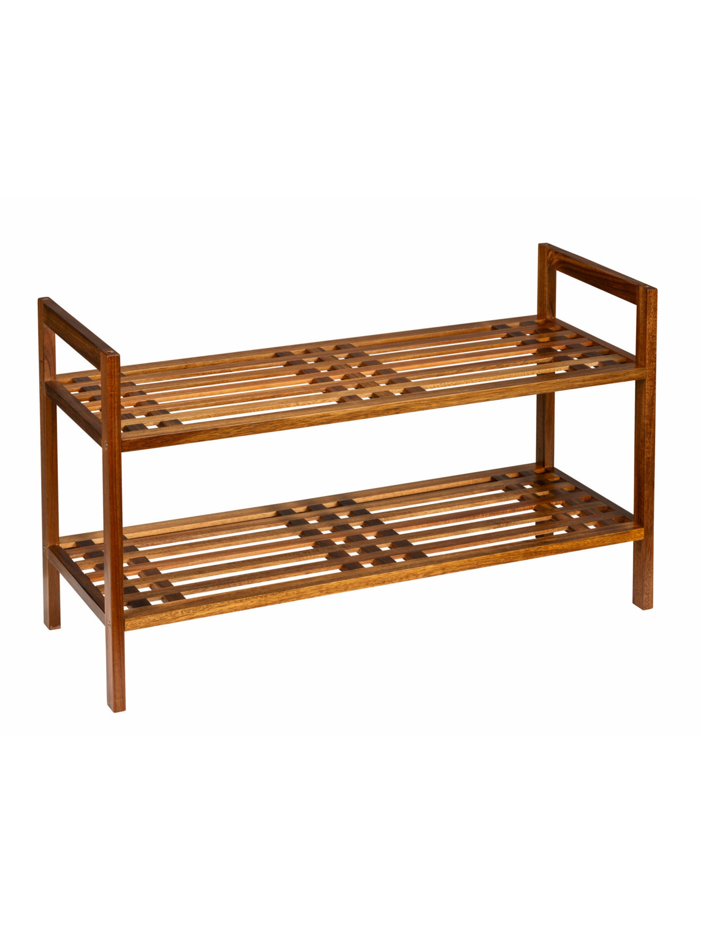 Wenko Shelf in Brown: front