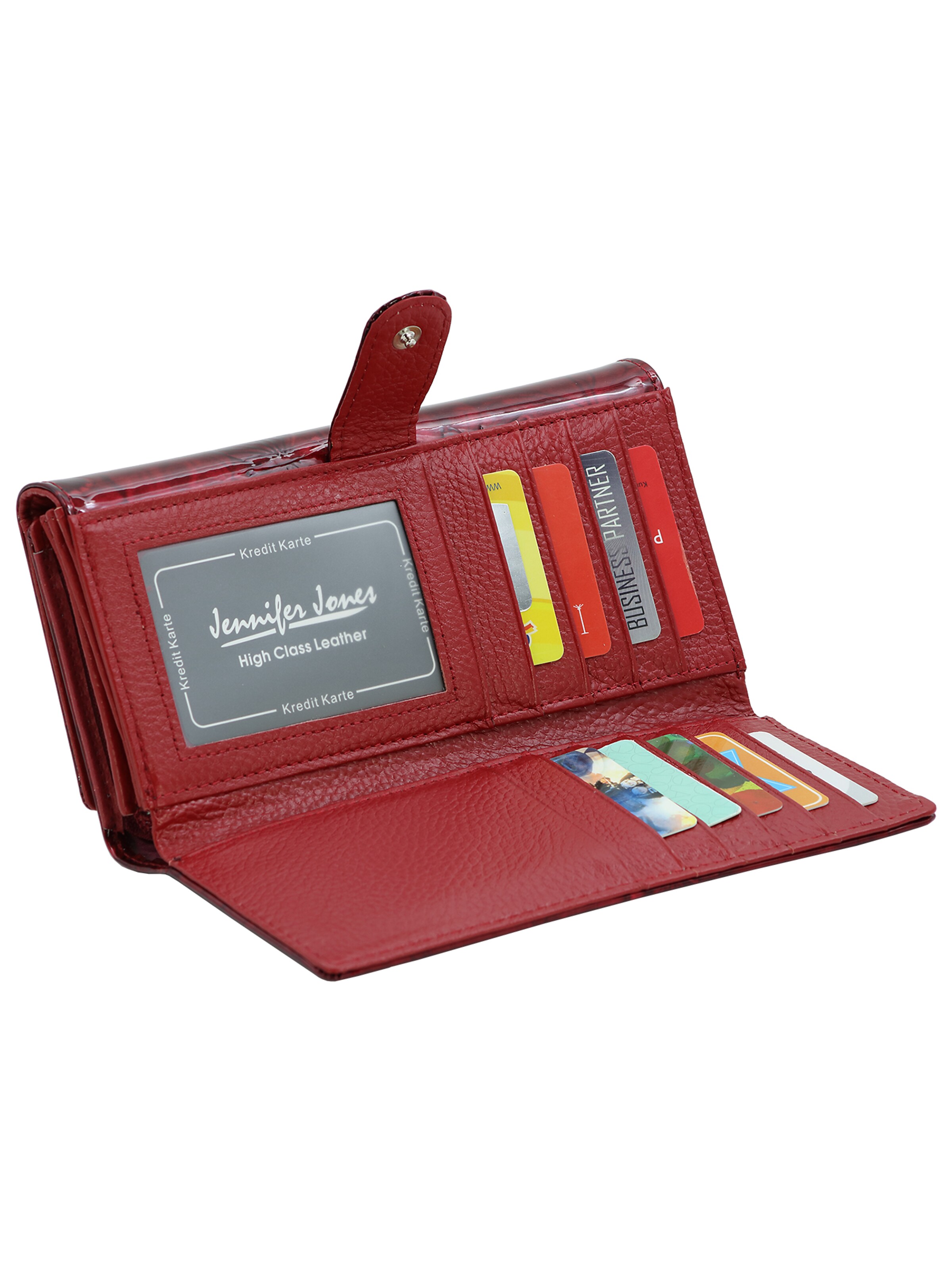 Jennifer Jones Wallet in Red