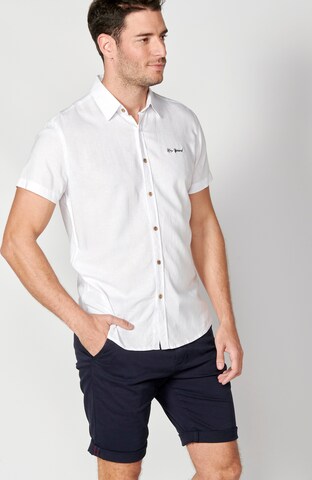 KOROSHI Regularny krój Koszula w kolorze biały