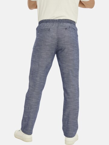 Regular Pantalon 'Eldir' Jan Vanderstorm en bleu