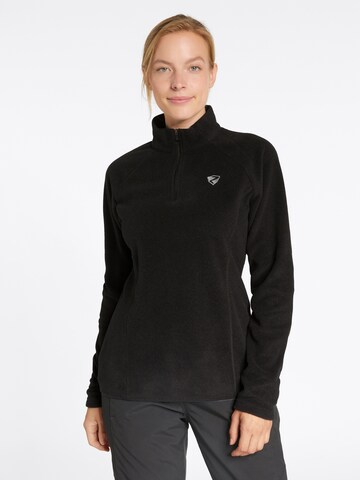 ZIENER Athletic Sweater 'JEMILA' in Black: front
