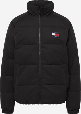 Tommy Jeans Jacke in Schwarz: predná strana