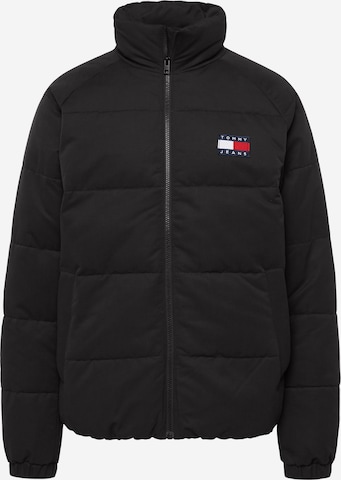 Tommy Jeans Jacke in Schwarz: predná strana