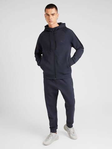 BOSS Jogginganzug in Blau: Vorderseite