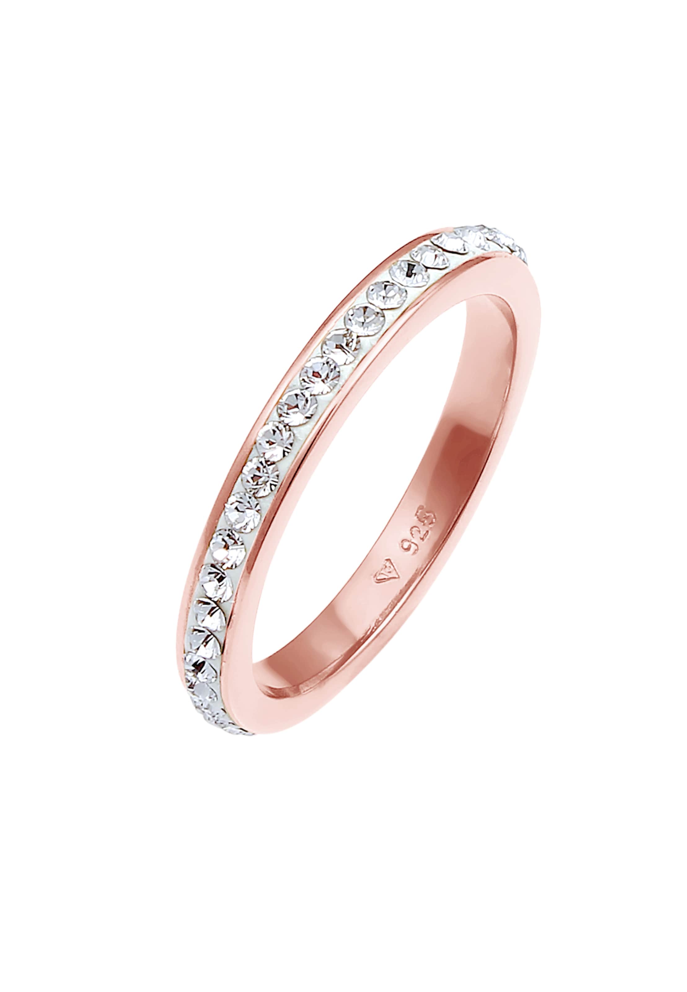 Bague ELLI en rose : devant