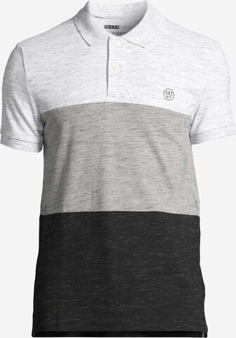 AÉROPOSTALE Shirt 'STREAKY' in Grey: front