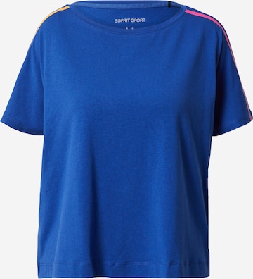 ESPRIT SPORT Functioneel shirt in Blauw: voorkant