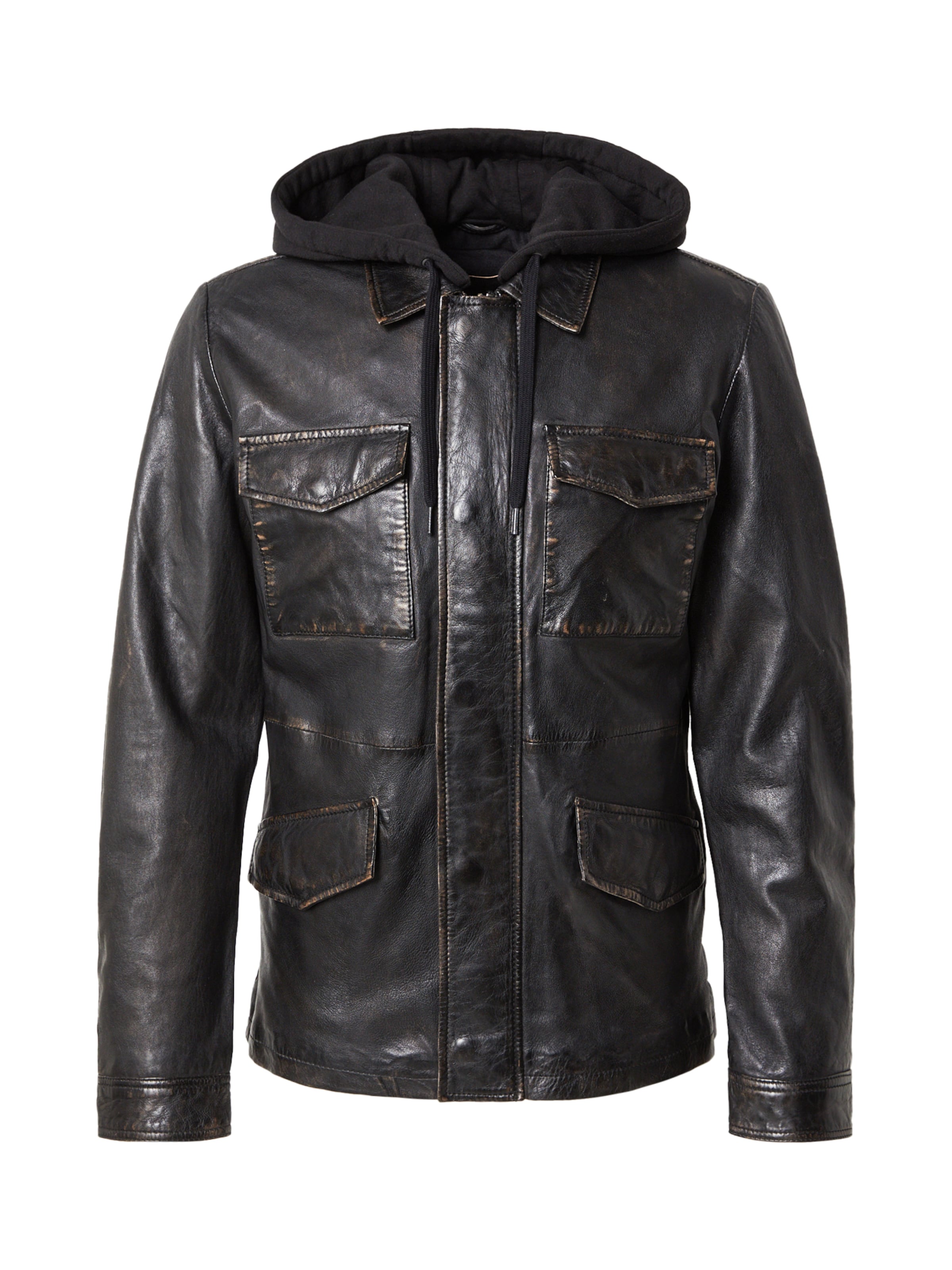 FREAKY NATION - Chaqueta de entretiempo 'Cool Way' en negro: frente