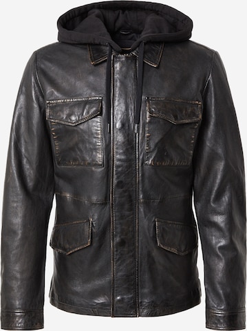 juoda FREAKY NATION Demisezoninė striukė 'Cool Way': priekis