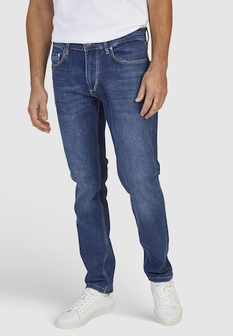 HECHTER PARIS Regular Jeans in Blauw: voorkant